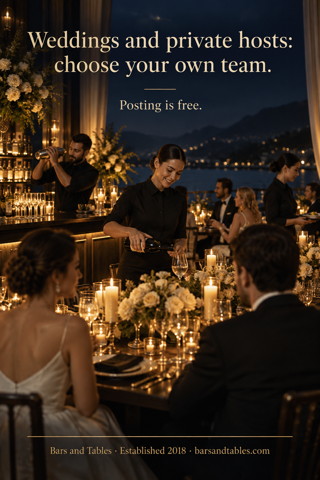 Weddings and private hosts