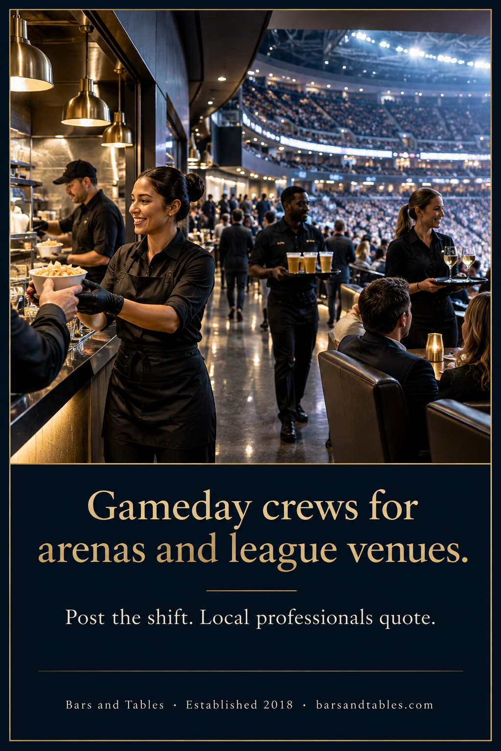 Arenas and league venues