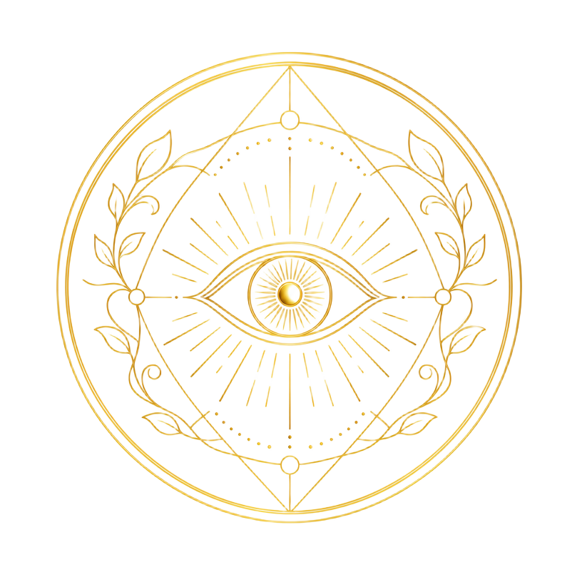 GOD'S EYES gold emblem
